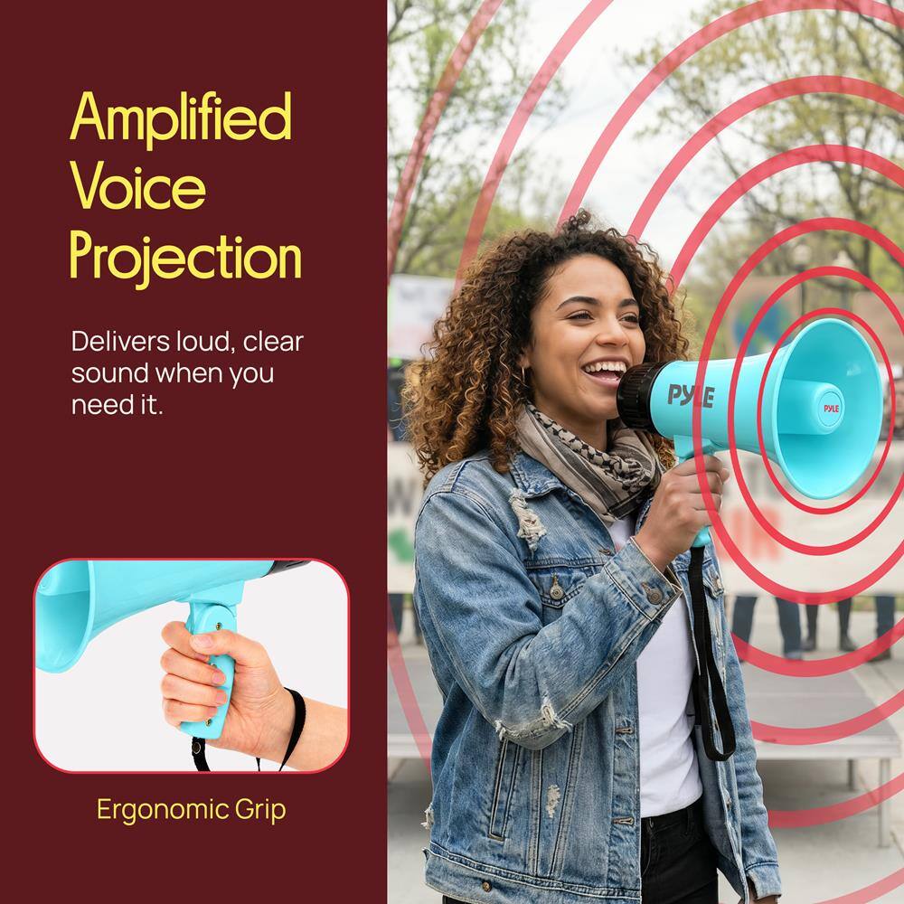 Amplified Voice Projection  
Delivers loud, clear sound when you need it.  

E PALL Ergonomic Grip