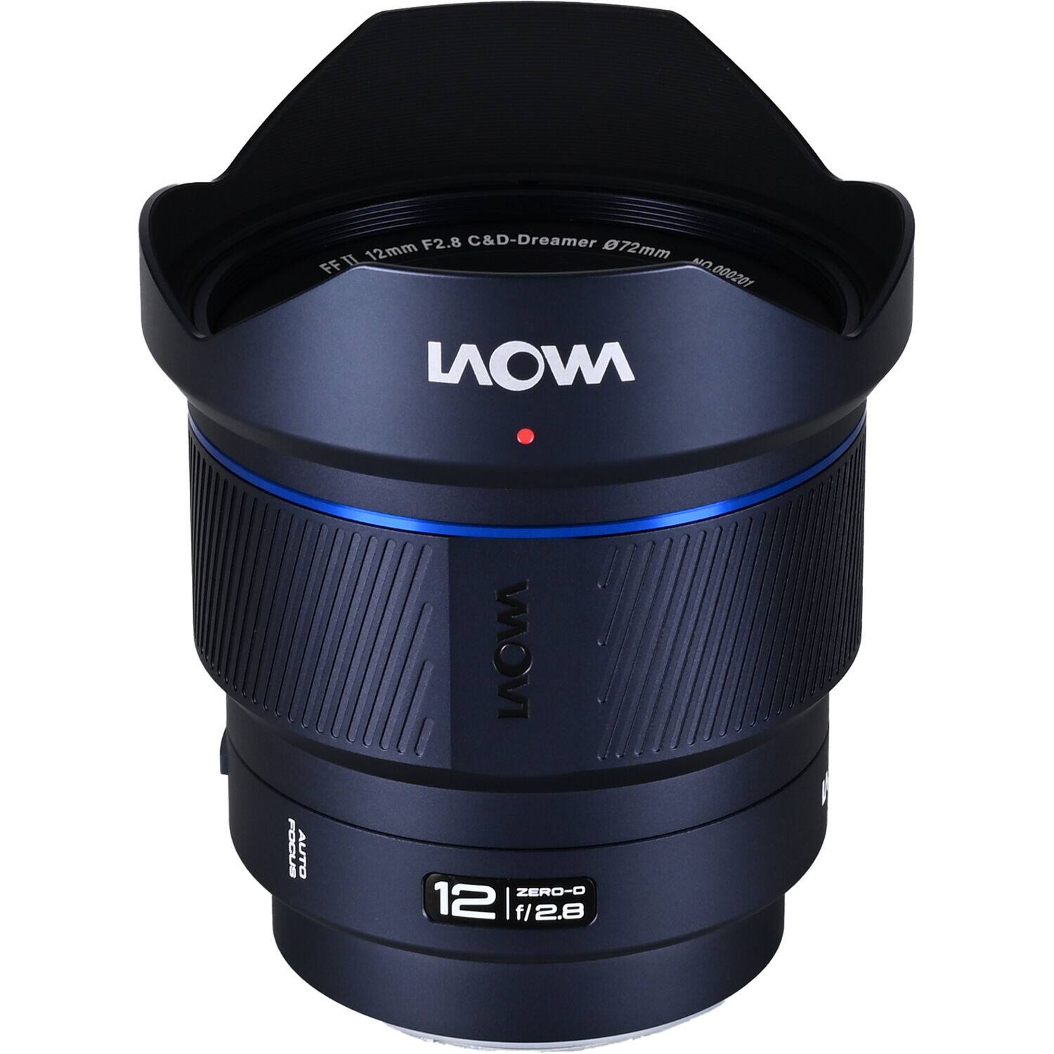 F2.8 C&D-Dreamer 072mm II 12mm FF 105000.n NVOW FOCUS AUTO MOVI ZERO-D 12 | f/2.8
