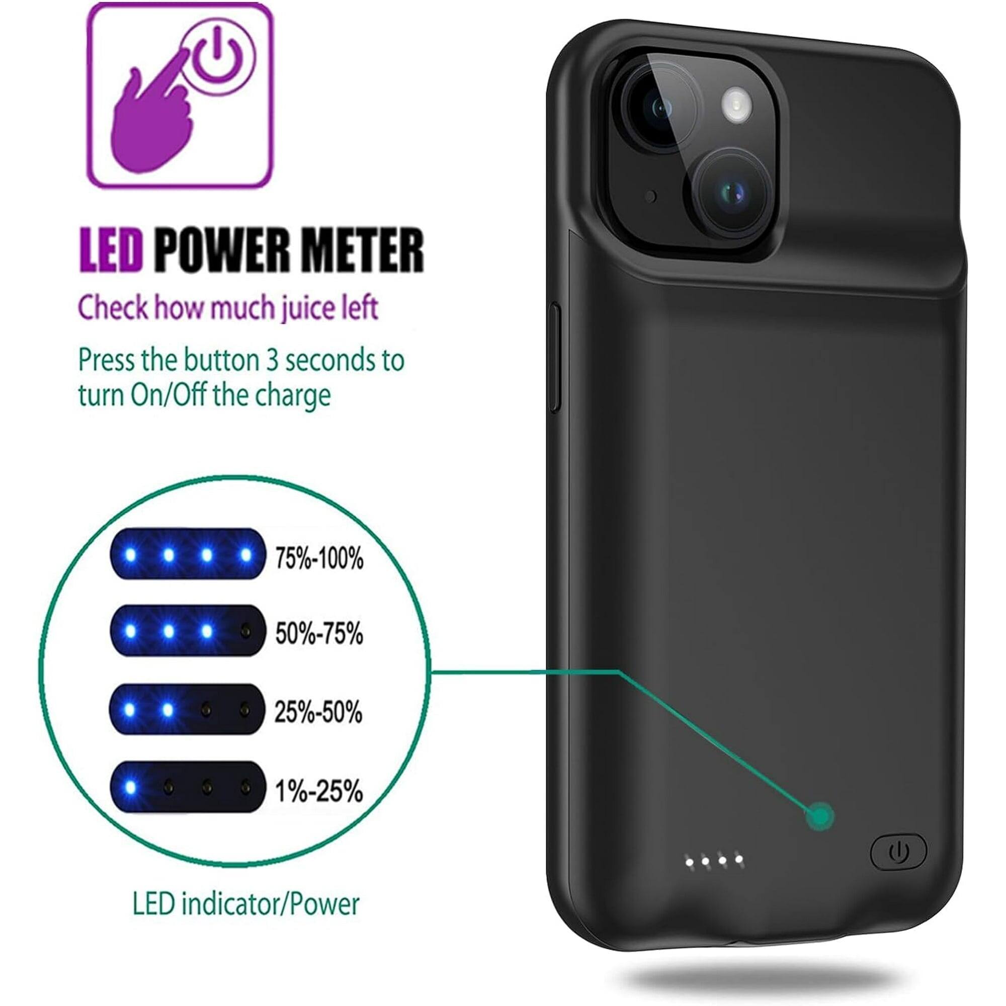 LED POWER METER, Check how much juice left, Press the button 3 seconds to turn On/Off the charge, 75%-100%, 50%-75%, 25%-50%, 1%-25%, LED indicator/Power