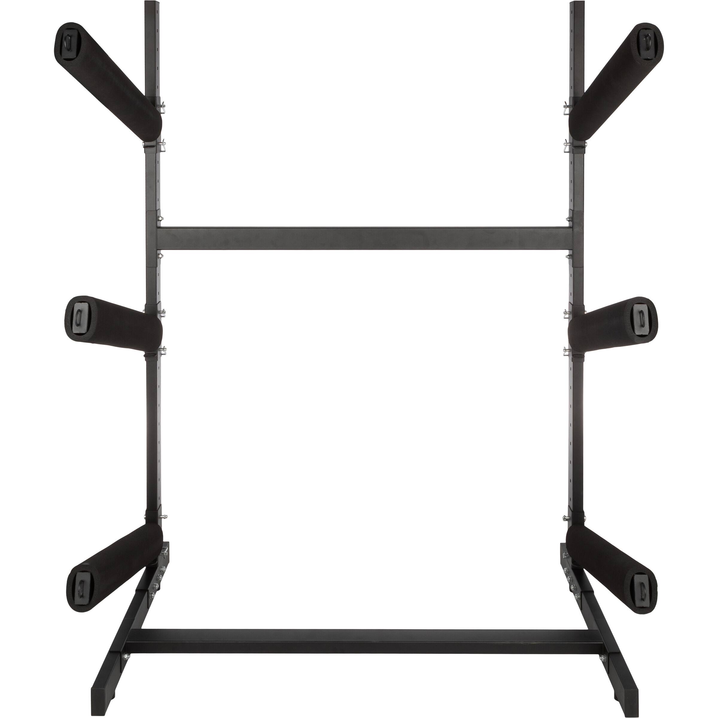 Alt View 1. RAD Sportz - 3-Level Freestanding Kayak Rack - Black.