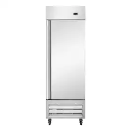 Koolmore - 27 in. Commercial One Door Convertible Refrigerator/Freezer with 23 Cu. Ft. Capacity, ETL Listed - Stainless Steel