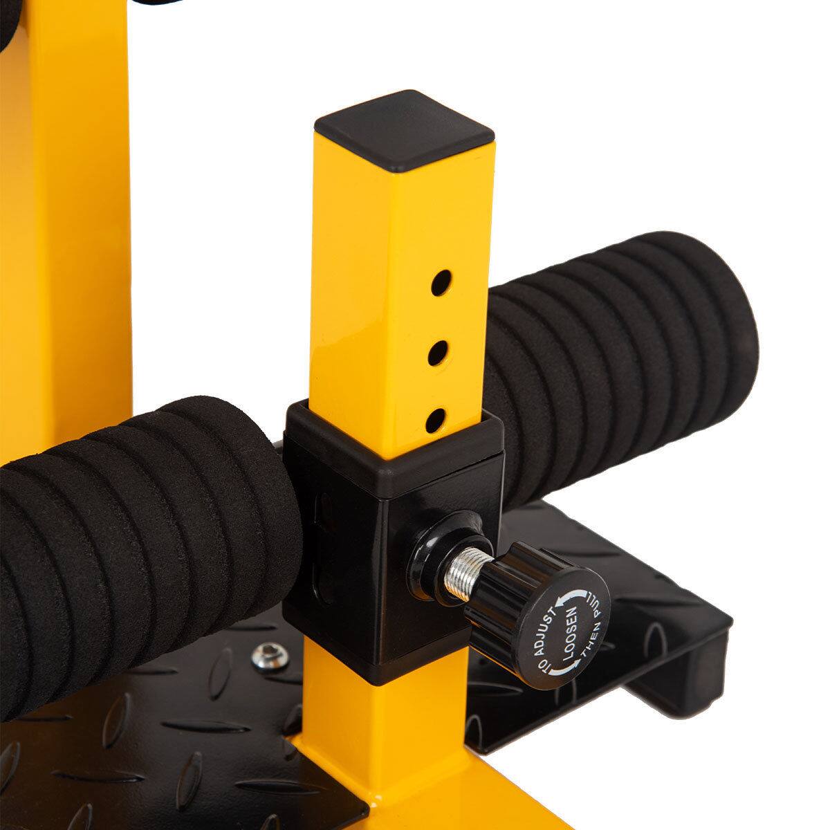 Pull the trucks out to loosen them.