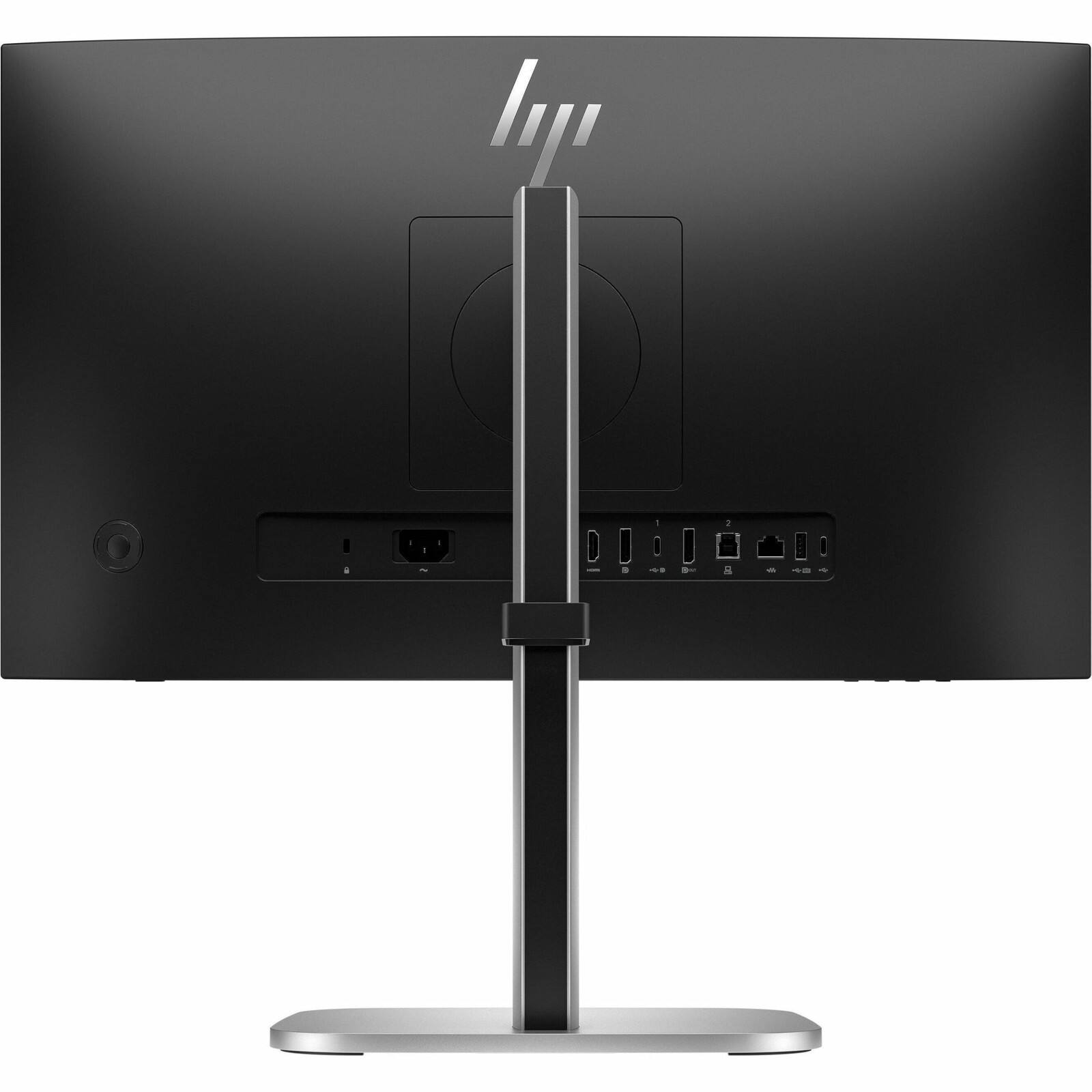 Left. HP - HP 524pm 24" Class Full HD LCD Monitor - 16:9 - 23.8" Viewable - 1920 x 1080 - USB Type-C - Black.