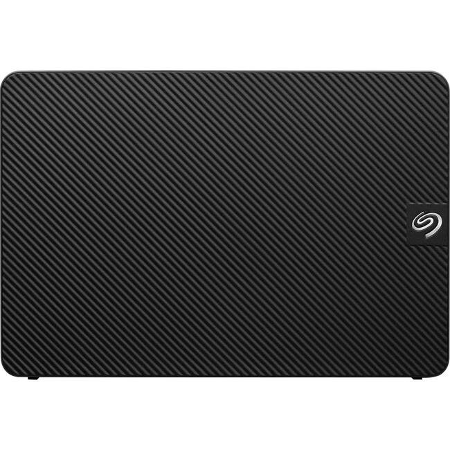 Front. Seagate - Seagate Expansion STKP4000400 4 TB Desktop Hard Drive - 3.5" External - Black - Desktop PC, MAC Device Supported - USB - Black.