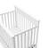 Alt View 12. Storkcraft - Petal Mini 4-in-1 Convertible Crib - White.