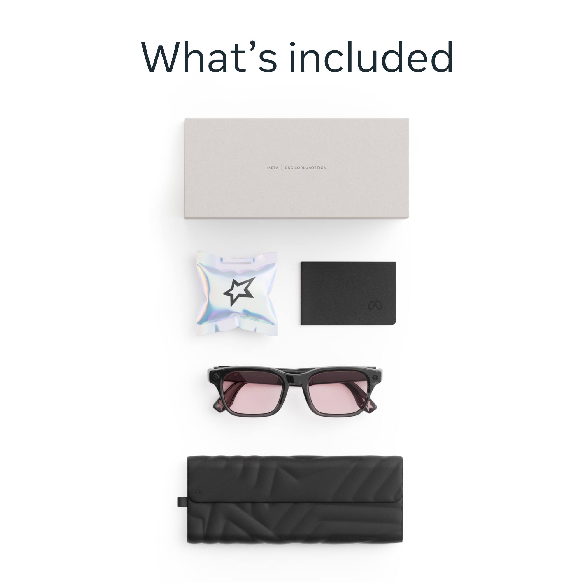 What's included

META ESILORLUXOTTICA