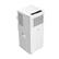 Back. TCL - 250 Sq. Ft. 6,000 BTU SACC Smart Portable Air Conditioner - White.