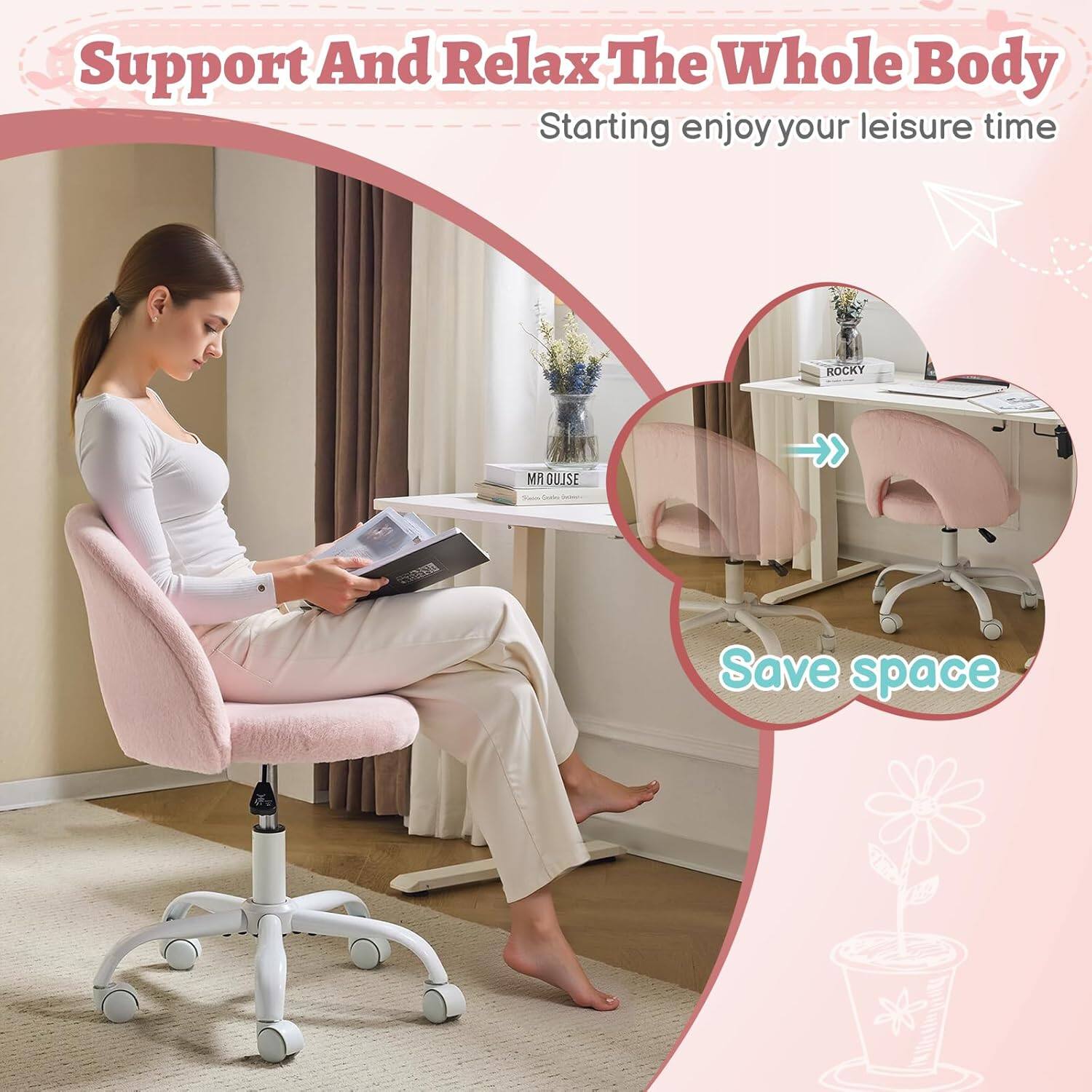 Support And Relax The Whole Body  
Starting enjoy your leisure time  

ROCKY MI OUISE  
Save space