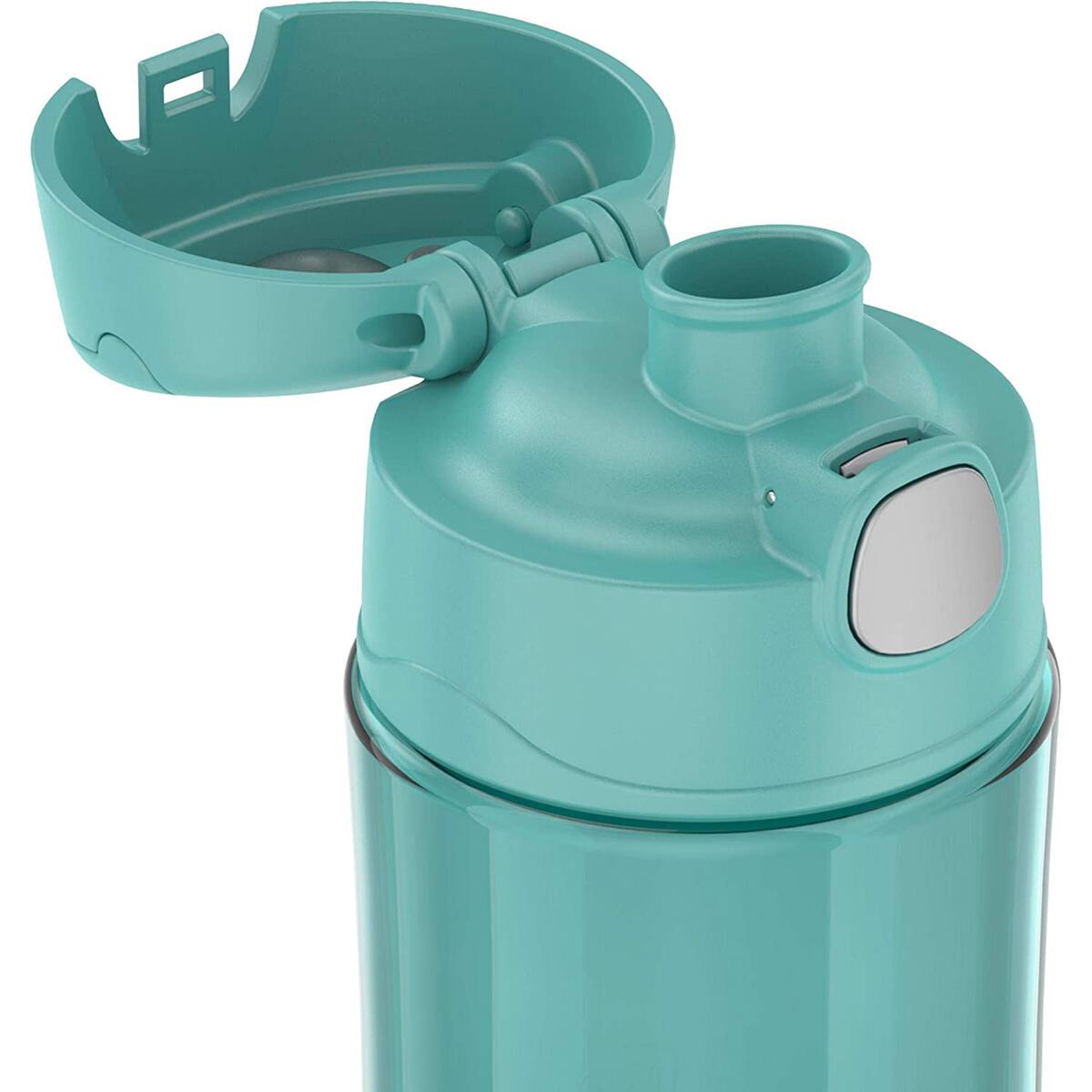 Alt View 3. Thermos - Thermos 16 oz. Kid's Funtainer Plastic Water Bottle w/ Spout Lid - Aqua - Aqua.