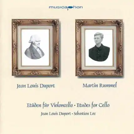 musica hon
Jean Louis Duport
Martin Rummel
Études für Violoncello • Études for Cello
Jean Louis Duport • Sebastian Lee