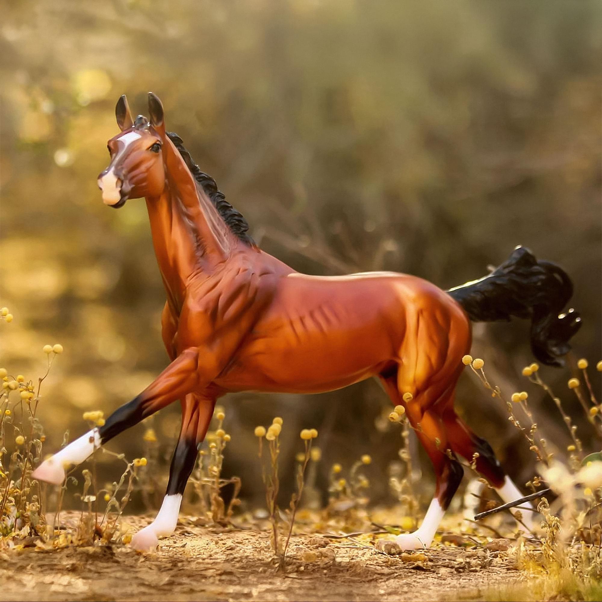 Alt View 10. Breyer - Breyer Traditional 1:9 Scale Model Horse | Adamek - Brown.