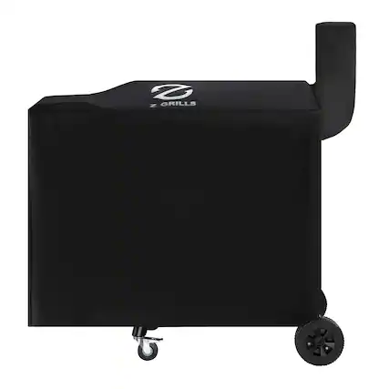 Front. Z GRILLS - Z GRILLS Pellet Grill Cover 54 Inch | Official Genuine | Upgraded 600D Polyester Fabric, Heavy Duty, Waterproof, Weather.