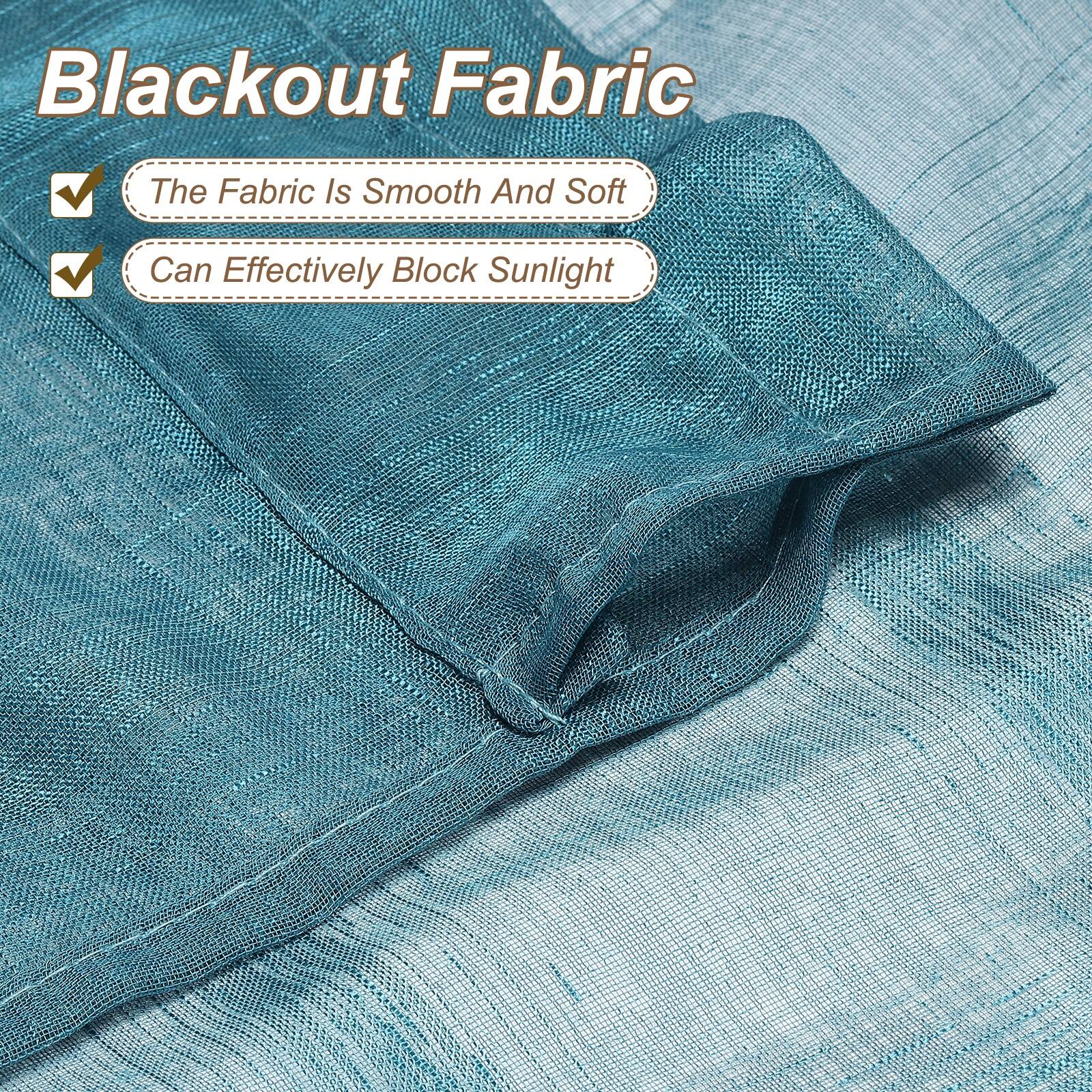 Blackout Fabric

- The Fabric Is Smooth And Soft
- Can Effectively Block Sunlight