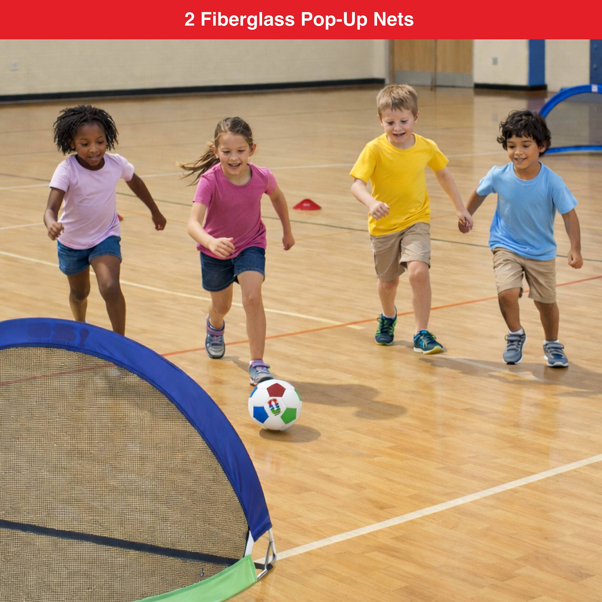 2 Fiberglass Pop-Up Nets