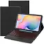 Alt View 13. SaharaCase - Keyboard Folio Case for Samsung Galaxy Tab S6 Lite (2020-2024) - Black.