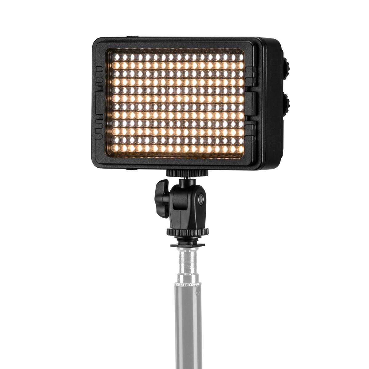 Alt View 4. CLAR - CLAR 204 Phantom Series Bi-Color On Camera LED Light.