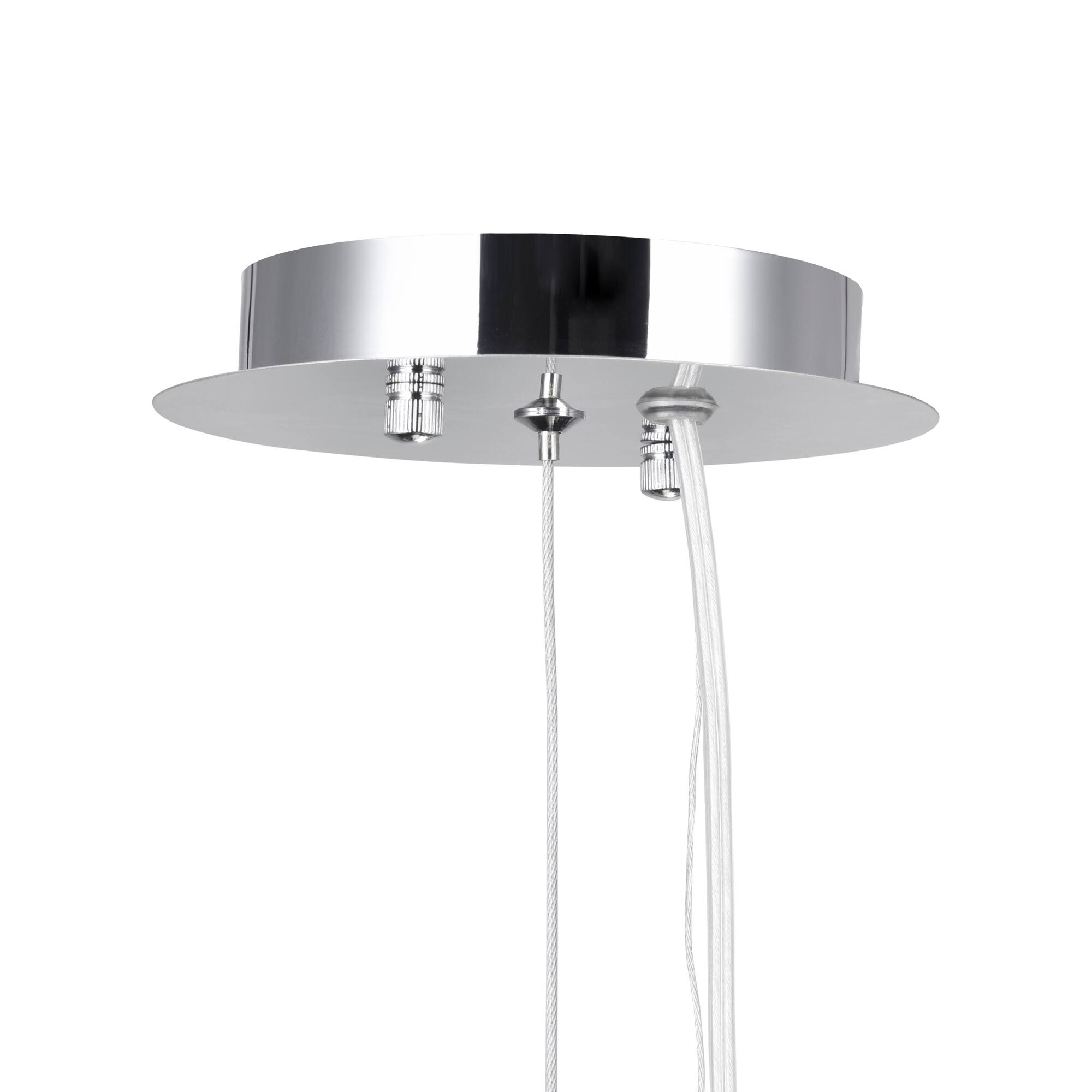 Alt View 1. CWI Lighting - Swivel 18 Light Chandelier With Chrome Finish - Chrome.