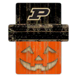 Fan Creations - Purdue Boilermakers 12" x 12" Jack-O-Lantern Display - Orange