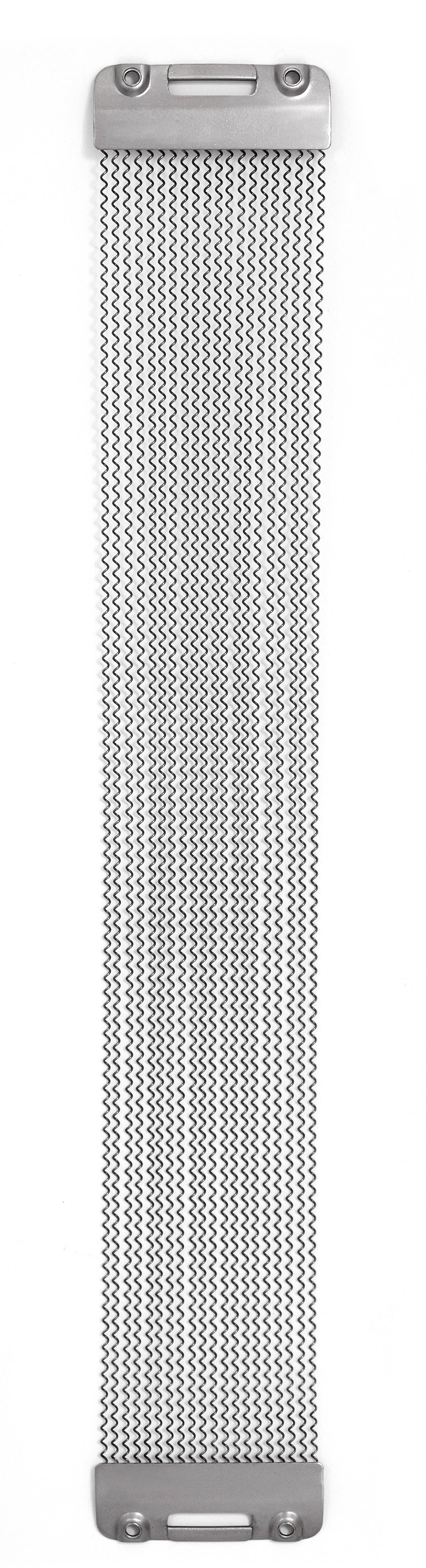 Front. Gibraltar Hardware - 14" 20-Strand Steel Snare Wire, Delivers Crisp Articulate Response, Universal Fit for Most Standard Snare Drums.