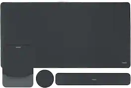 mosiso - Keyboard Mouse Pad Set, 4in1 Large Gaming Mouse Pad+Keyboard Wrist Rest+Mouse Wrist Rest+Coaster (35.43 x 15.75 inch) - Slate Gray