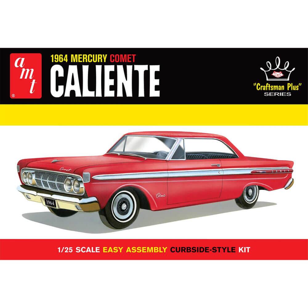1964 MERCURY COMET CALIENTE  
"Craftsman Plus" SERIES  
1/25 SCALE EASY ASSEMBLY CURBSIDE-STYLE KIT