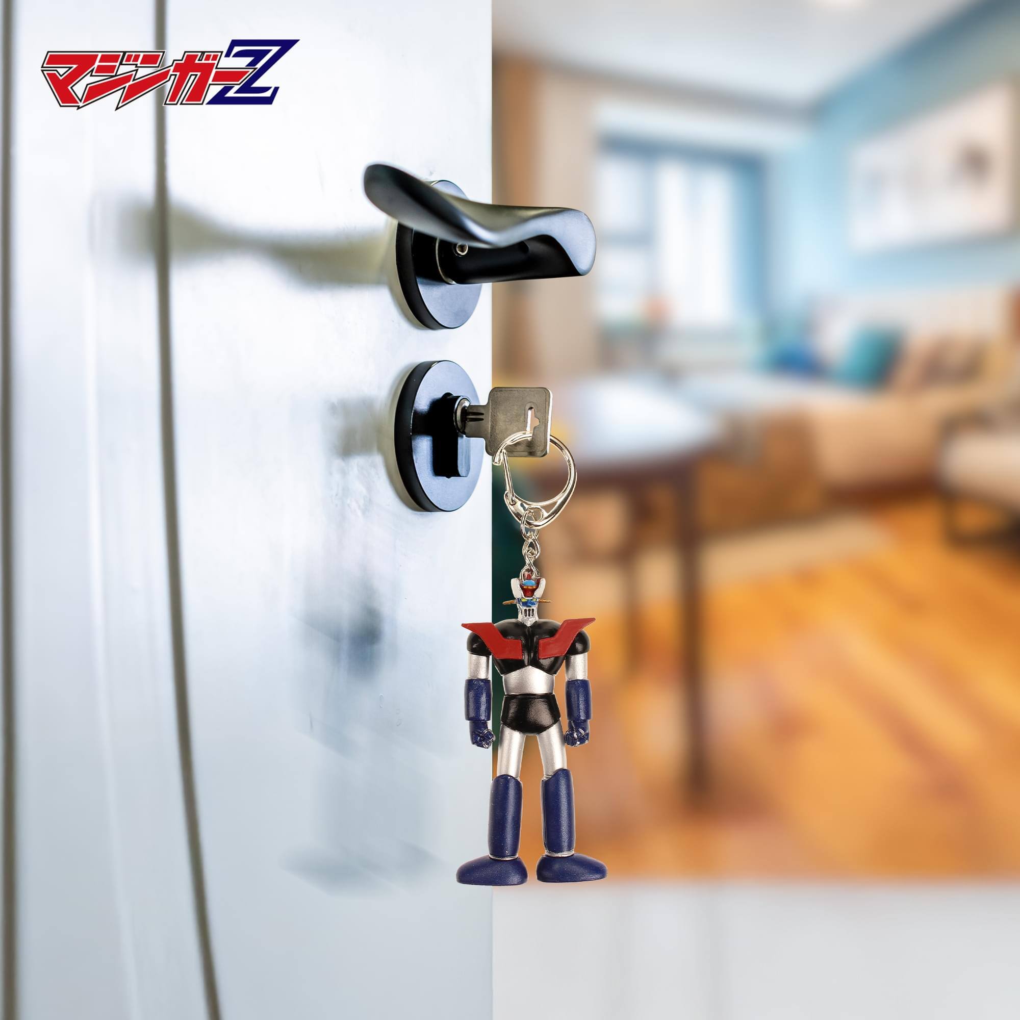 Alt View 2. SD Toys - Mazinger Z 3-Inch Figural PVC Keychain - Multi-Colored.