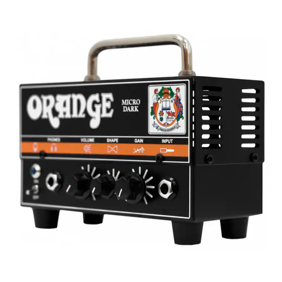 Orange Amps Micro Dark Terror 20 Watt Tube Preamp Hybrid Amp Head MICRO ...