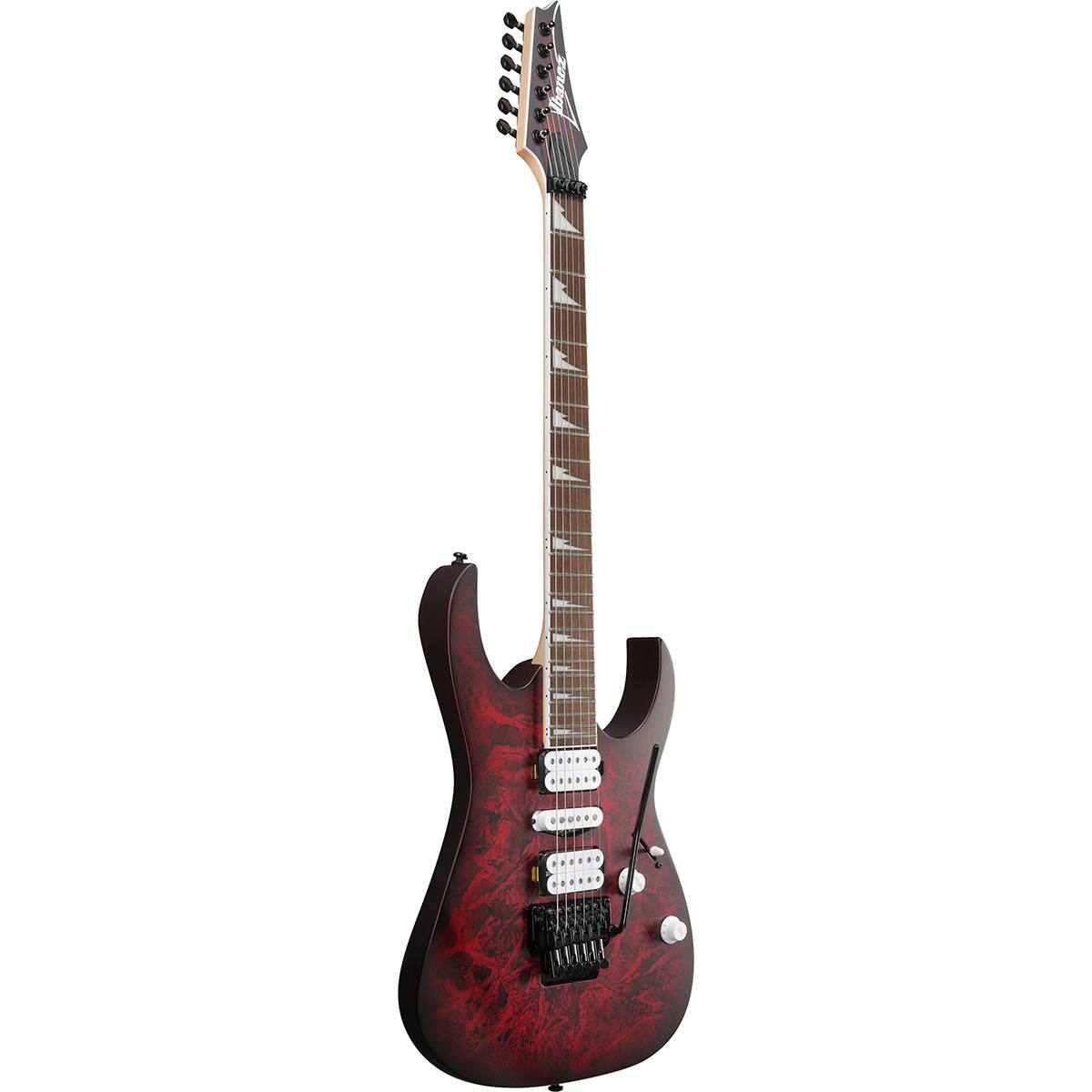 Alt View 2. Ibanez - Ibanez RG Series RG470DXW Electric Guitar, Wine Red Frozen Matte.