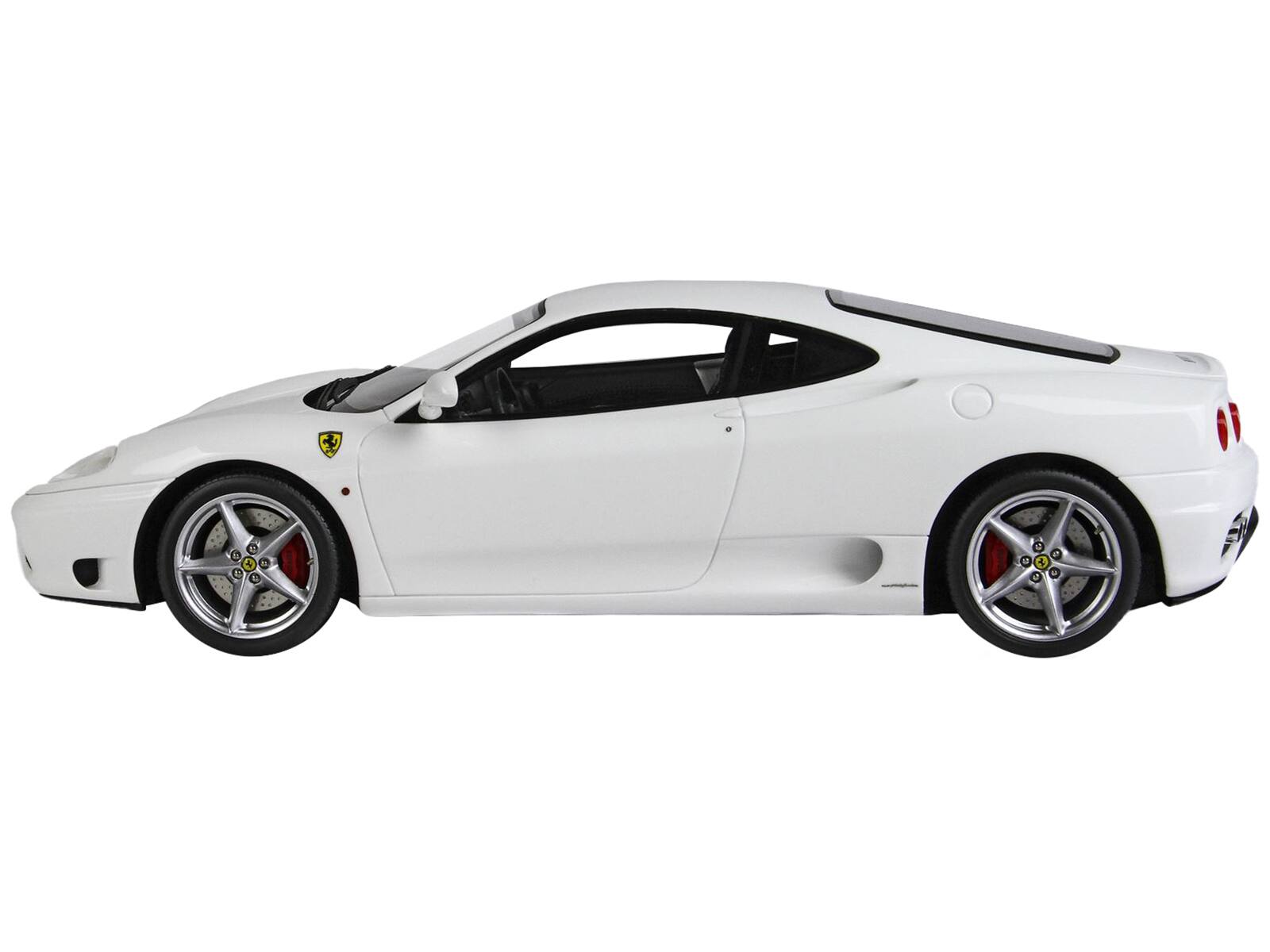 Alt View 3. BBR - 1999 Ferrari 360 Modena White with DISPLAY CASE Limited Edition to 84 pieces Worldwide 1/18 Model Car by BBR.