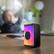 Alt View Zoom 11. QFX - Portable Bluetooth Rechargeable Speaker with LMS Liquid Motion Party Lights - Black.