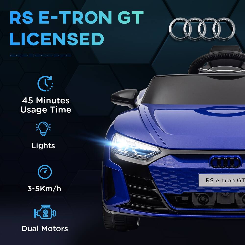 RS E-TRON GT LICENSED

45 Minutes Usage Time

Lights

3-5Km/h

RS e-tron GT

Dual Motors