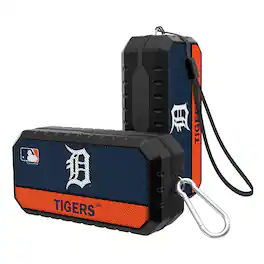 Keyscaper - Detroit Tigers End Zone Water Resistant Bluetooth Speaker - Multicolor