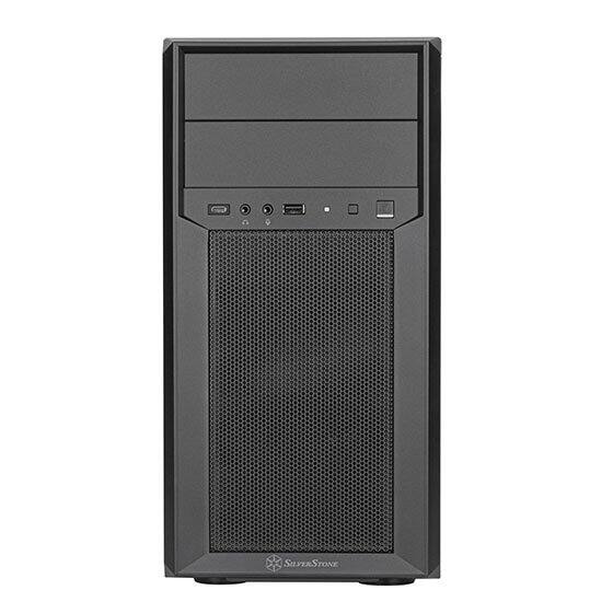 Angle. SilverStone - SST-ML09B (black) Computer Case - Black.