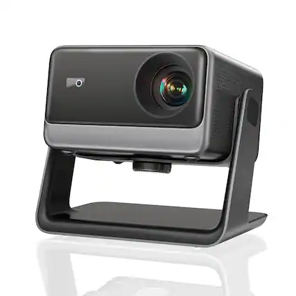Front. Elephas - Video Projector With Wifi And Bluetooth, 4k Video Decode & 1080p Native For Home Theater / Outdoor - Black.
