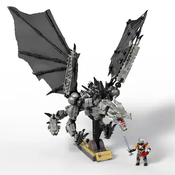 Skyrim Alduin the World Eater Collectible Building Set