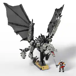 MEGA - Skyrim Alduin the World Eater Collectible Building Set