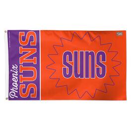 WinCraft - Phoenix Suns 3' x 5' Single-Sided Heritage Deluxe Flag - Multicolor
