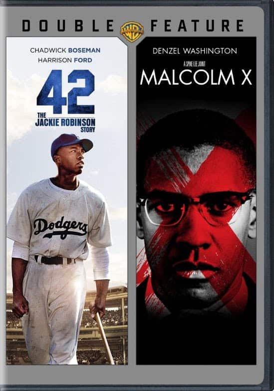 42/Malcolm X (DVD Double Feature) [DVD]