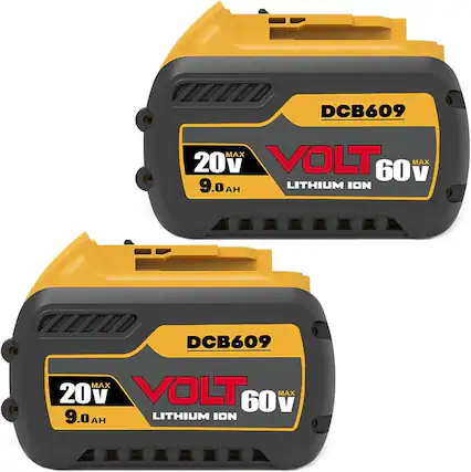 DCB609 MAX 20 VOLT 60v MAX 9.0 LITHIUM ION