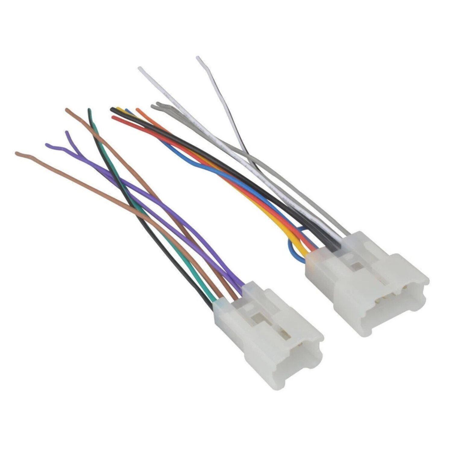 Back. Home Collection - Aftermarket Radio Stereo Wiring Harness Cable for Toyota Corolla – Plug & Play Install Kit.