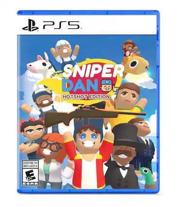 PS5 - SNIPER DAN HOTSHOT EDITION EVERYONE 10+ ENFANTS d'ADULTES 1+ E 10+ ESRB - E10+ (Everyone 10+)