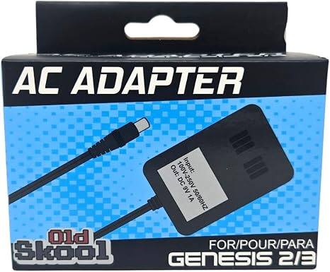 AC ADAPTER  
Out: Input: 100V-250V DC A6 1A 50/60HZ  
Old Skool  
FOR/POUR/PARA  
GENESIS 2/3