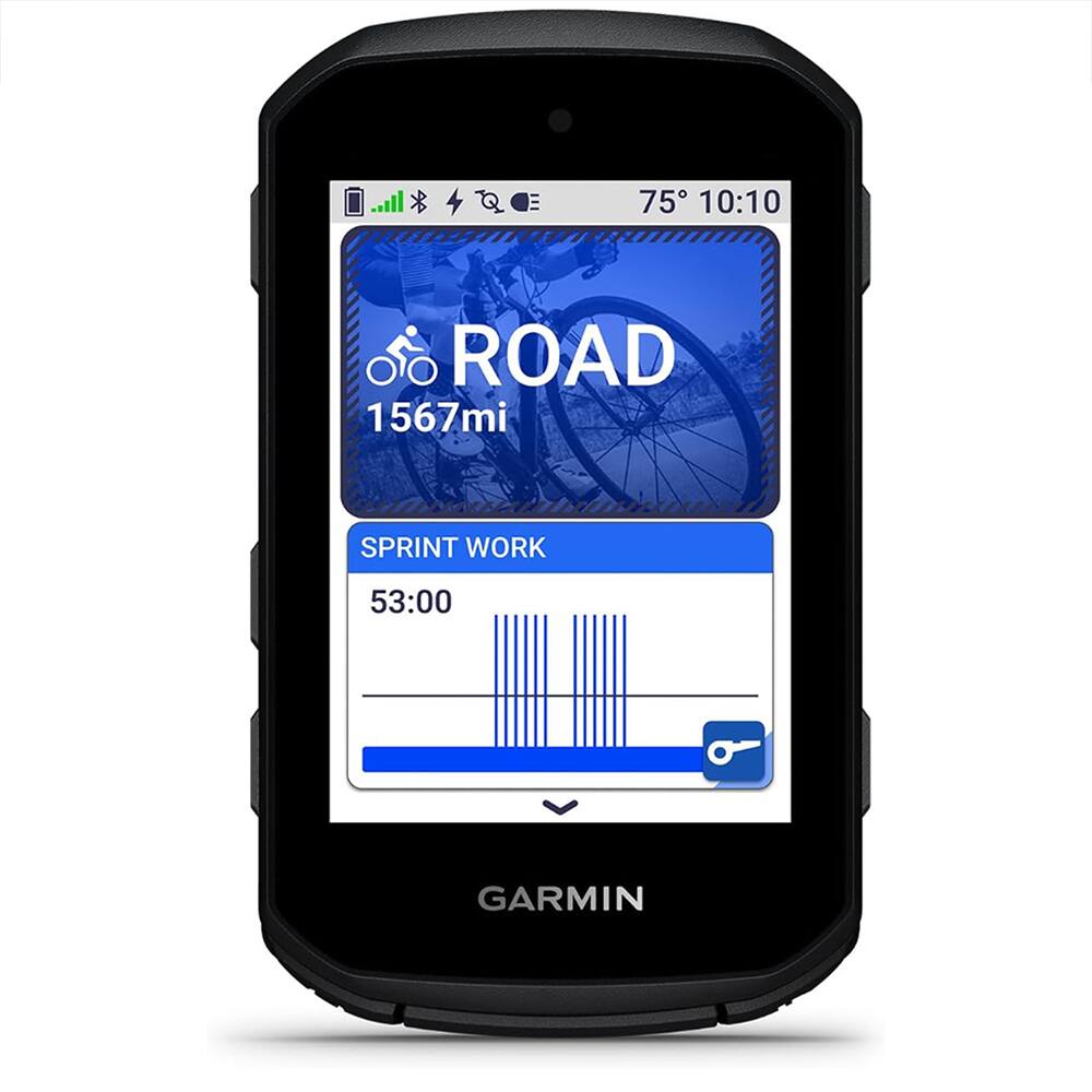 75° 10:10  
ROAD 1567mi  
SPRINT WORK  
53:00  
GARMIN
