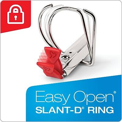 Easy Open SLANT-D RING