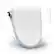 Alt View 9. WHALL - WHALL Smart Bidet Toilet Seat, Retractable Dual Nozzles & Adjustable Pressure, Heated Seat & Warm Water - white.