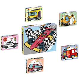 PicassoTiles - 20 PC Magnetic Blocks Vehicle Theme, Magnetic Building Blocks Toy for Kids 3+