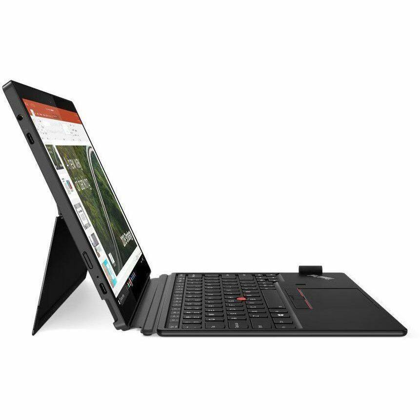 Alt View 7. Lenovo - Lenovo ThinkPad X12 Detachable Gen 2 21LK0035US 12.3" Touchscreen Detachable 2 in 1 Notebook - Full HD Plus - Intel Core - Black.