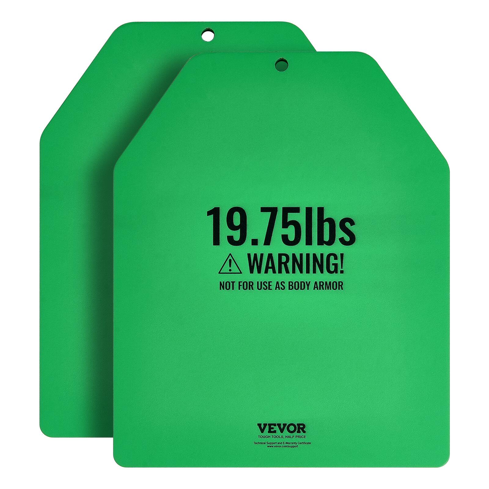 19.75lbs ! WARNING! NOT FOR USE AS BODY ARMOR VEVOR TOUGH TOOLS HALF PRICE