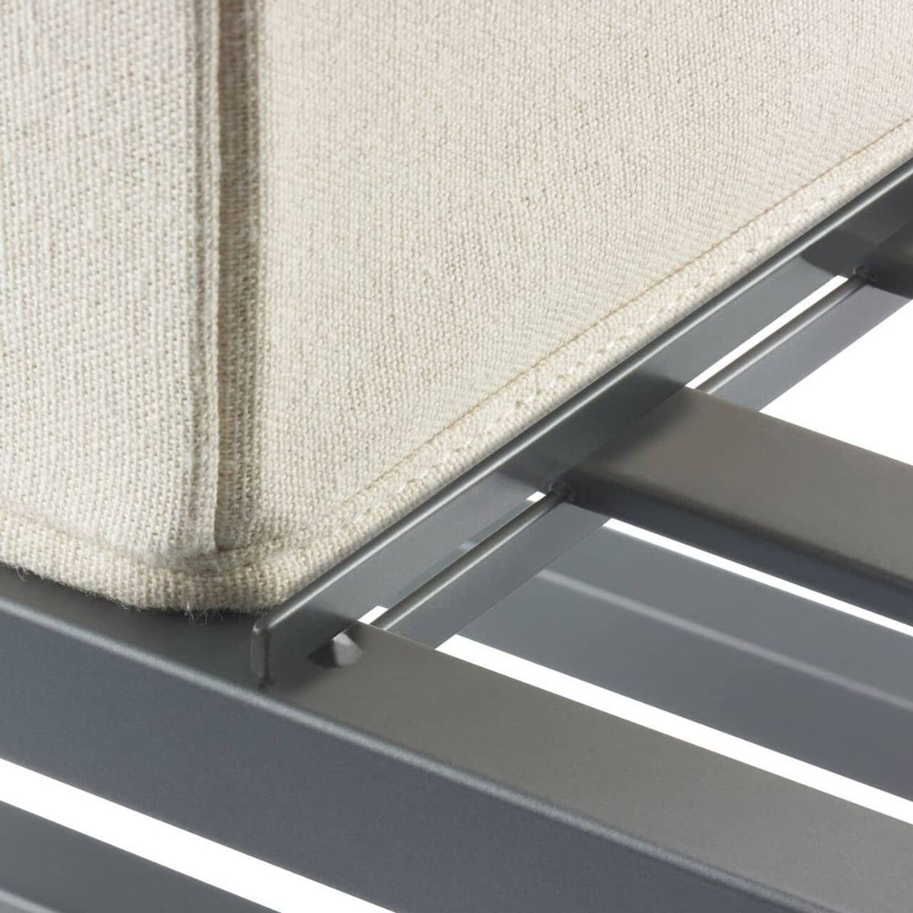 Alt View 13. TRINITY - 3-Tier Shoe Bench w/ Baskets Slate Gray - Slate Gray.