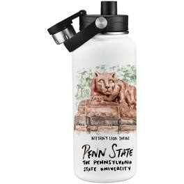Indigo Falls - Penn State Nittany Lions Laura Wilcox Watercolors 34oz. Water Bottle - Multicolor
